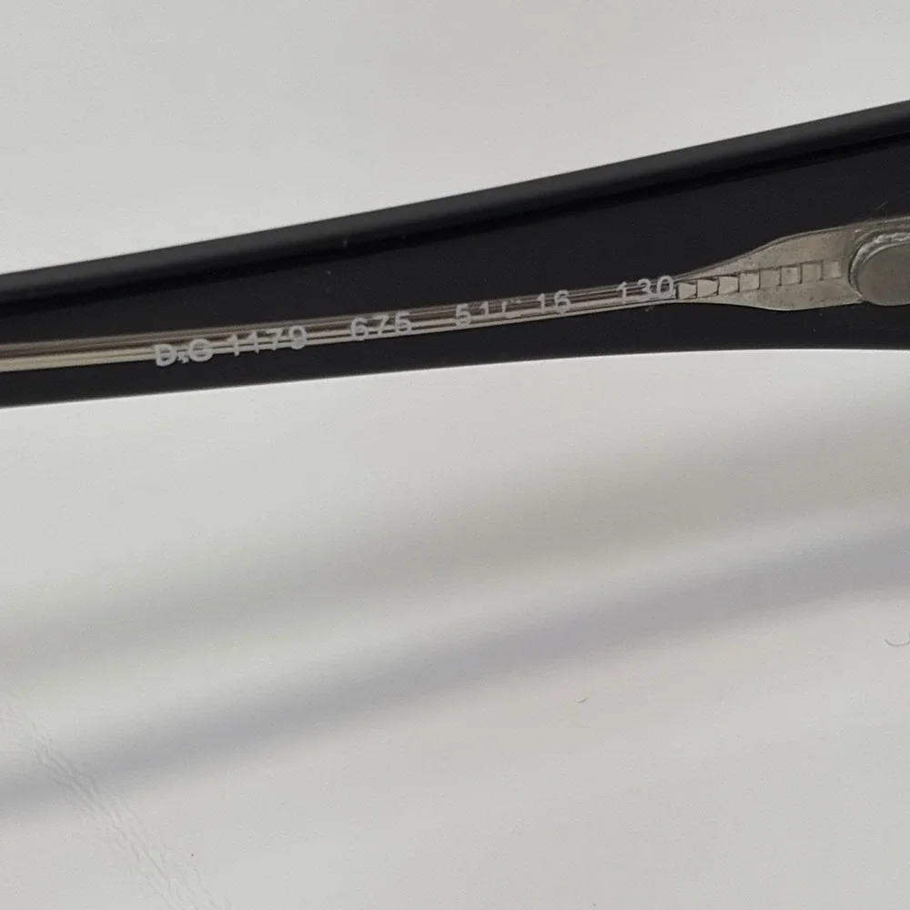 Dolce & Gabbana DG1179 675 black Rectangular Eyeglasses Frames 51-16-130mm